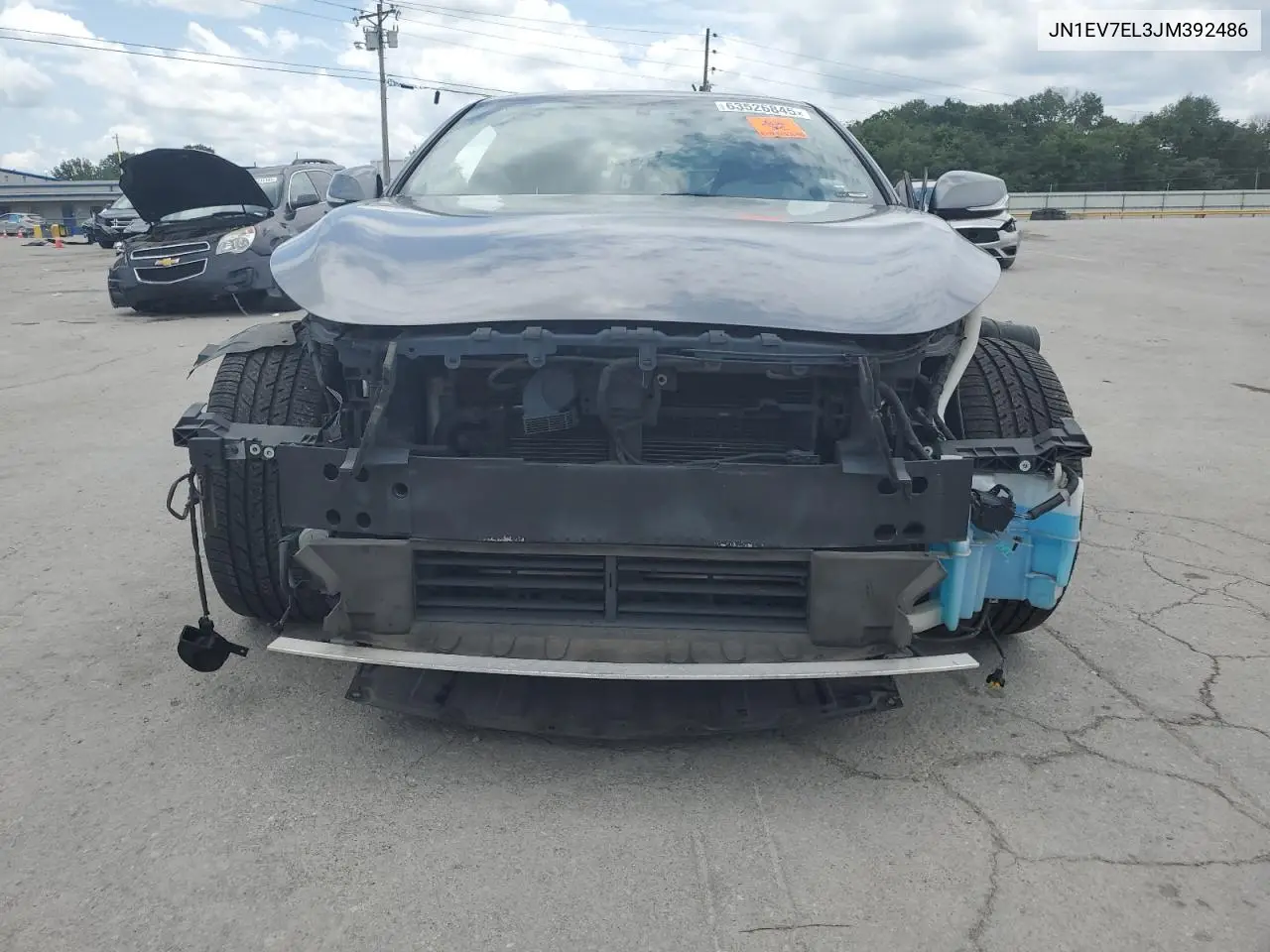 2018 Infiniti Q60 Luxe 300 VIN: JN1EV7EL3JM392486 Lot: 63526845