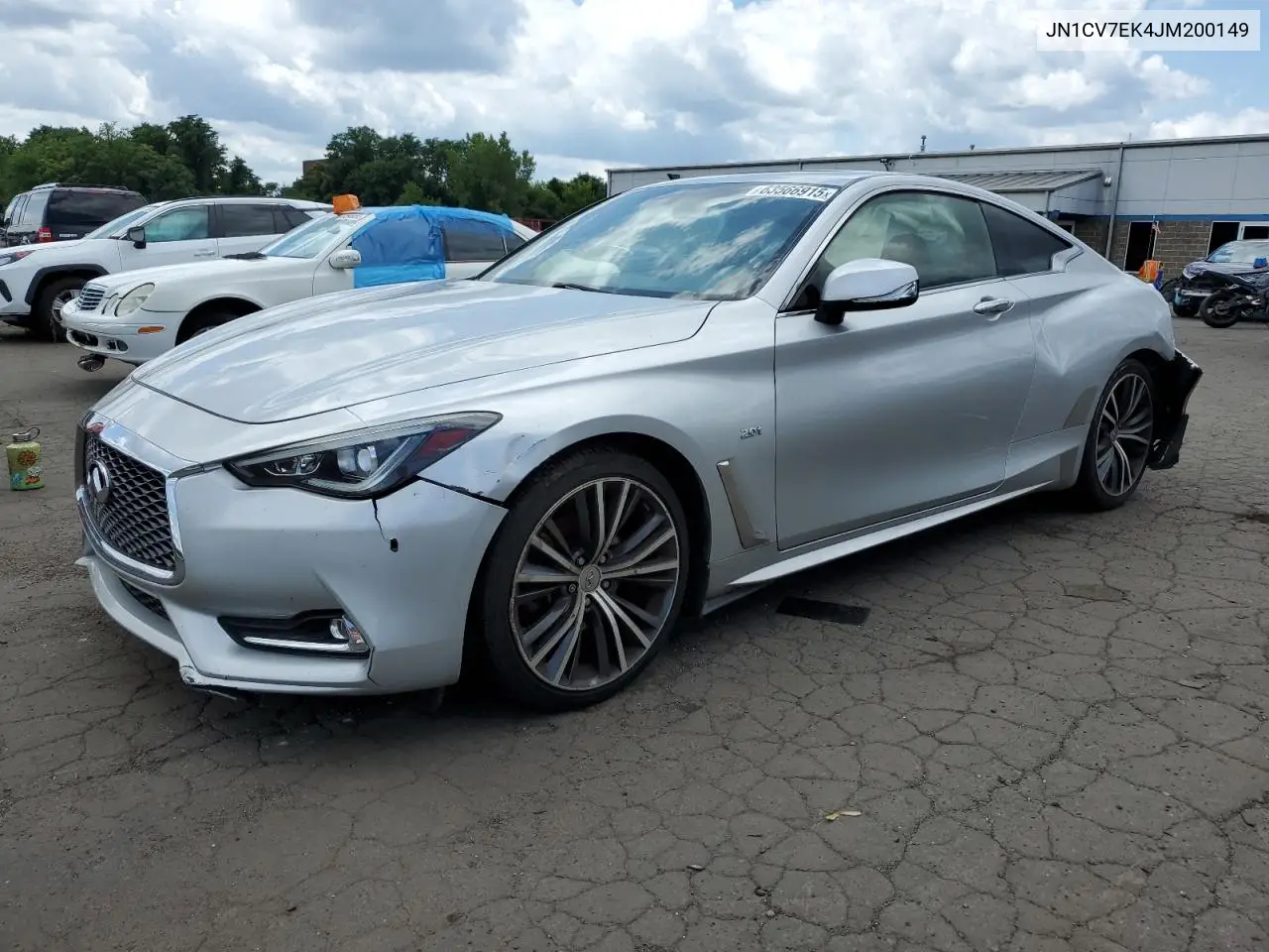 2018 Infiniti Q60 Pure VIN: JN1CV7EK4JM200149 Lot: 63566915