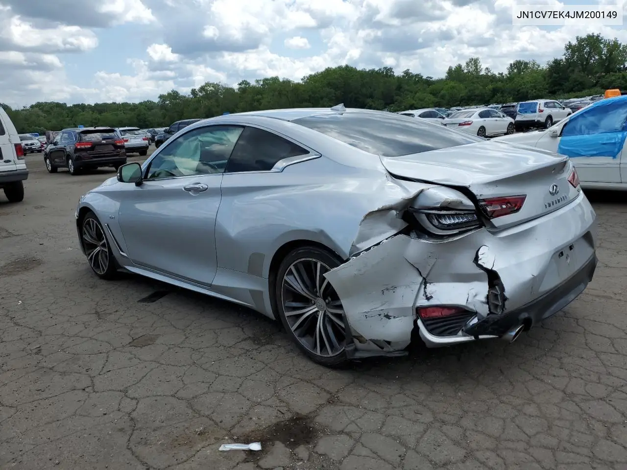 2018 Infiniti Q60 Pure VIN: JN1CV7EK4JM200149 Lot: 63566915