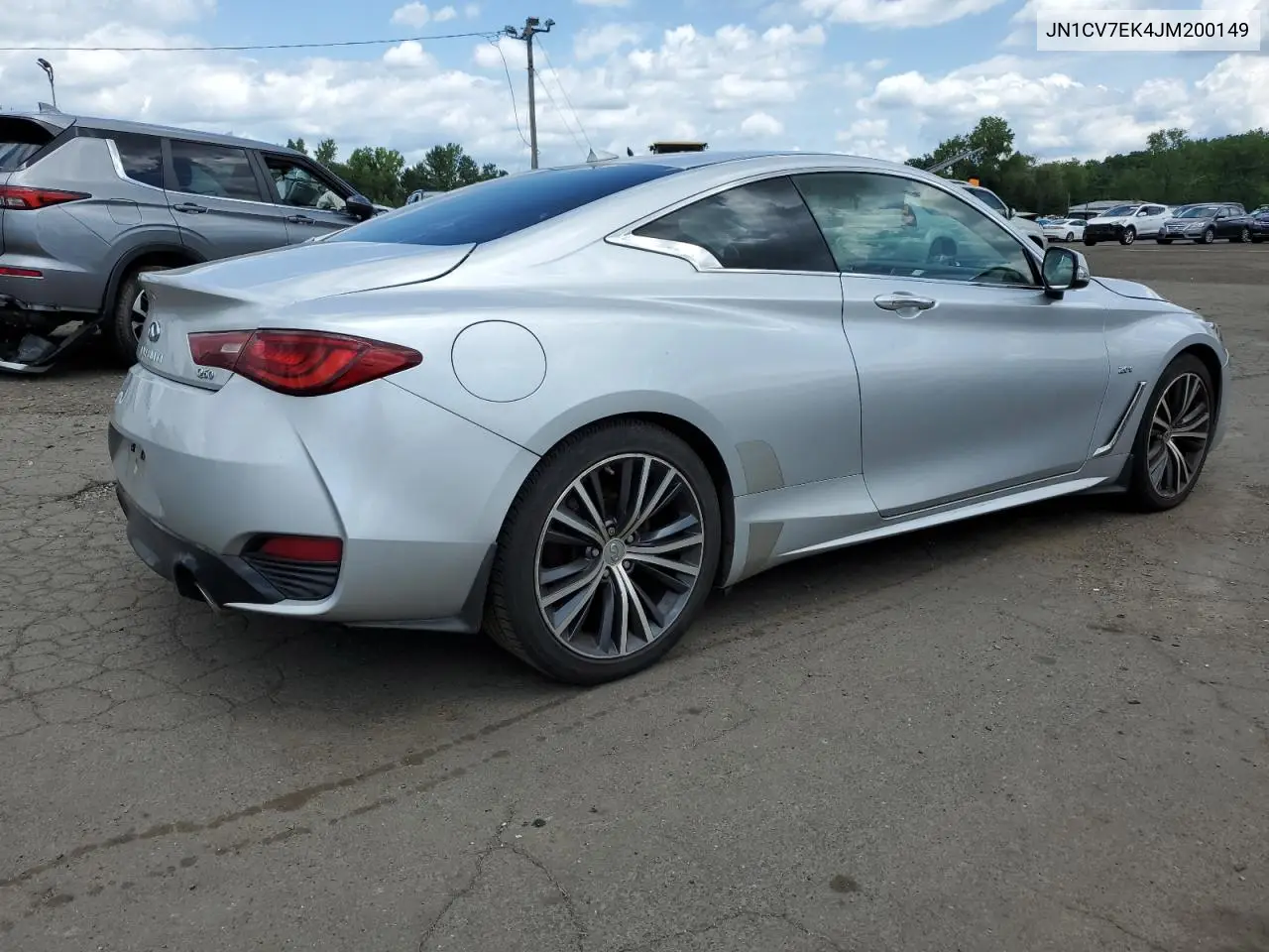 2018 Infiniti Q60 Pure VIN: JN1CV7EK4JM200149 Lot: 63566915