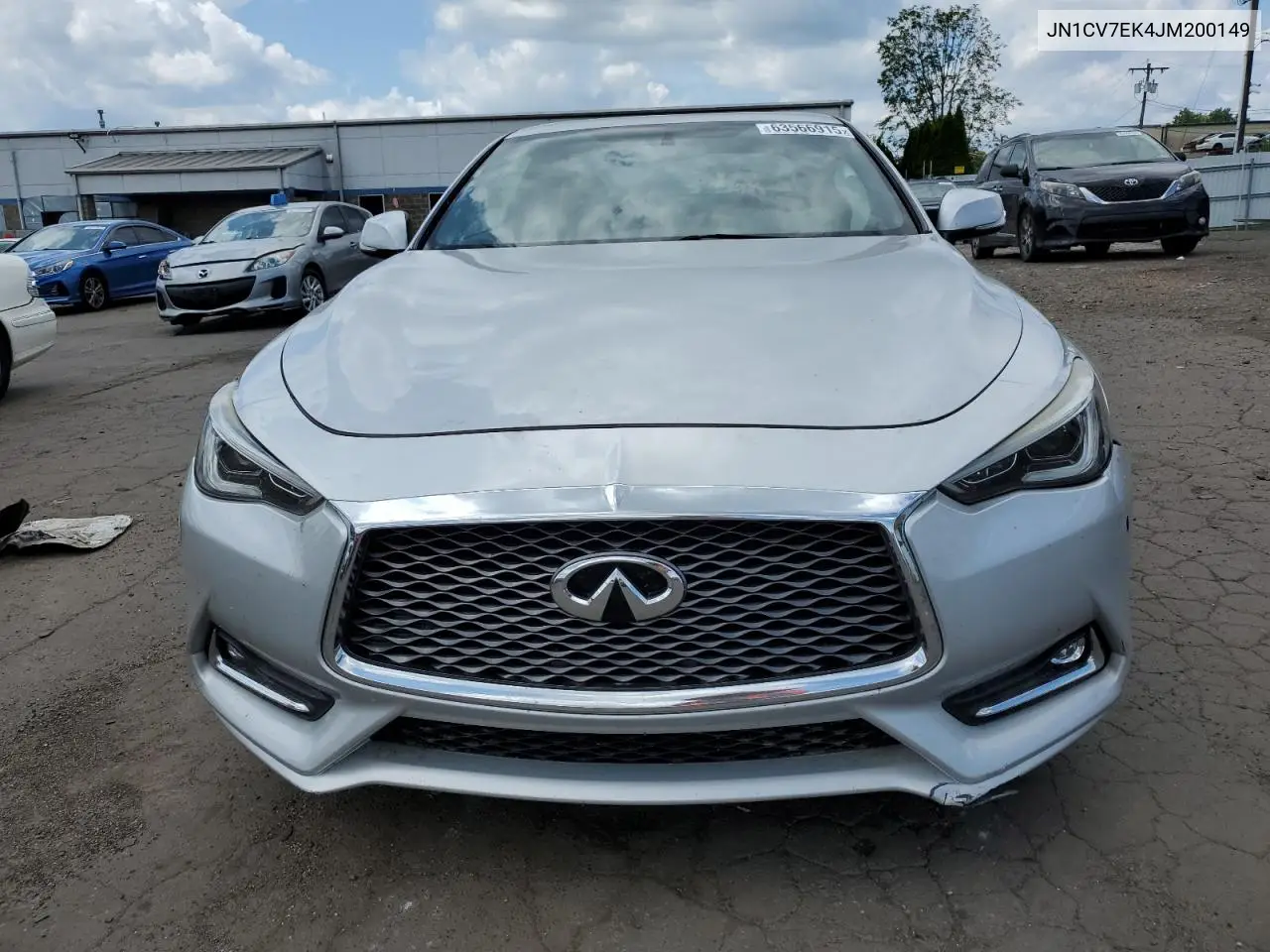 2018 Infiniti Q60 Pure VIN: JN1CV7EK4JM200149 Lot: 63566915