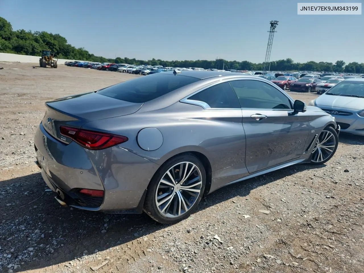 2018 Infiniti Q60 Luxe 300 VIN: JN1EV7EK9JM343199 Lot: 63689935