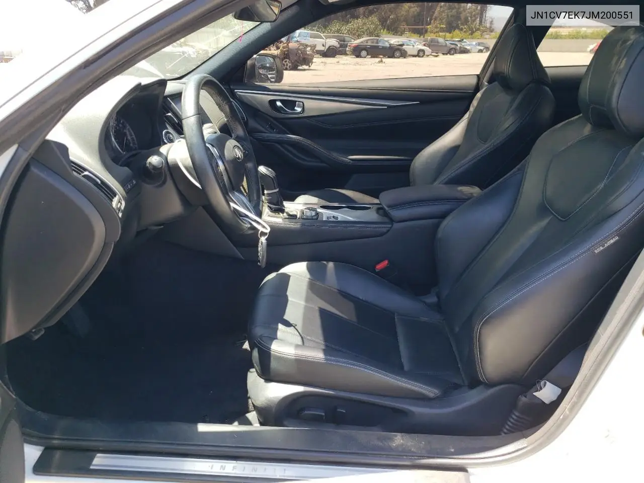 2018 Infiniti Q60 Pure VIN: JN1CV7EK7JM200551 Lot: 63847275