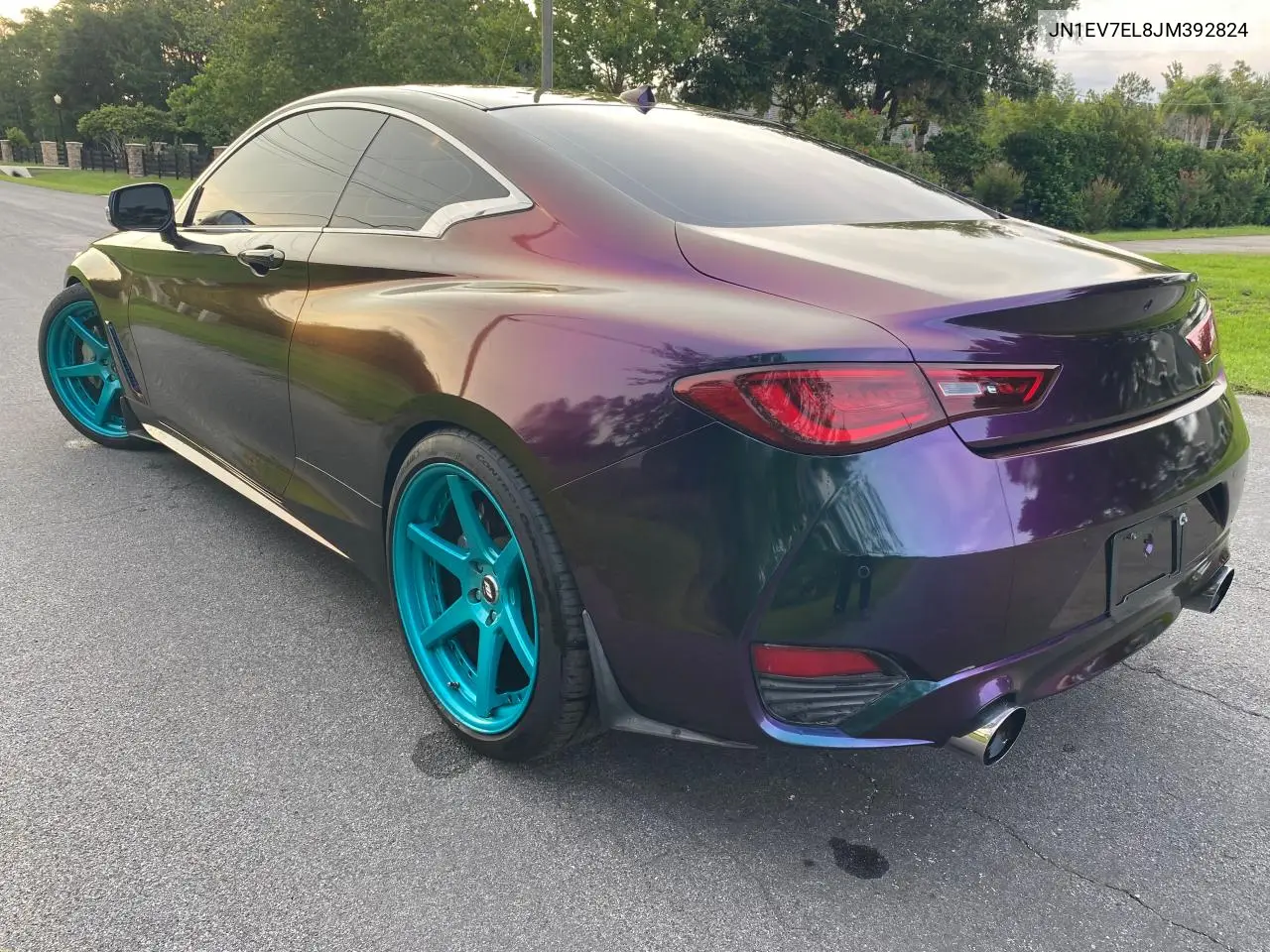 2018 Infiniti Q60 Luxe 300 VIN: JN1EV7EL8JM392824 Lot: 63905525