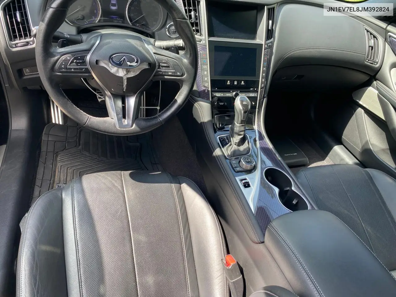 2018 Infiniti Q60 Luxe 300 VIN: JN1EV7EL8JM392824 Lot: 63905525