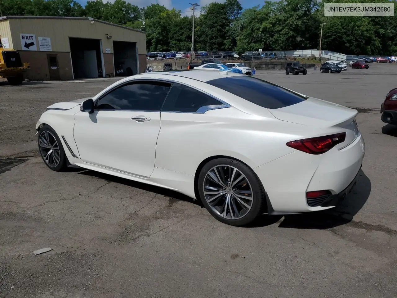 2018 Infiniti Q60 Luxe 300 VIN: JN1EV7EK3JM342680 Lot: 64485785