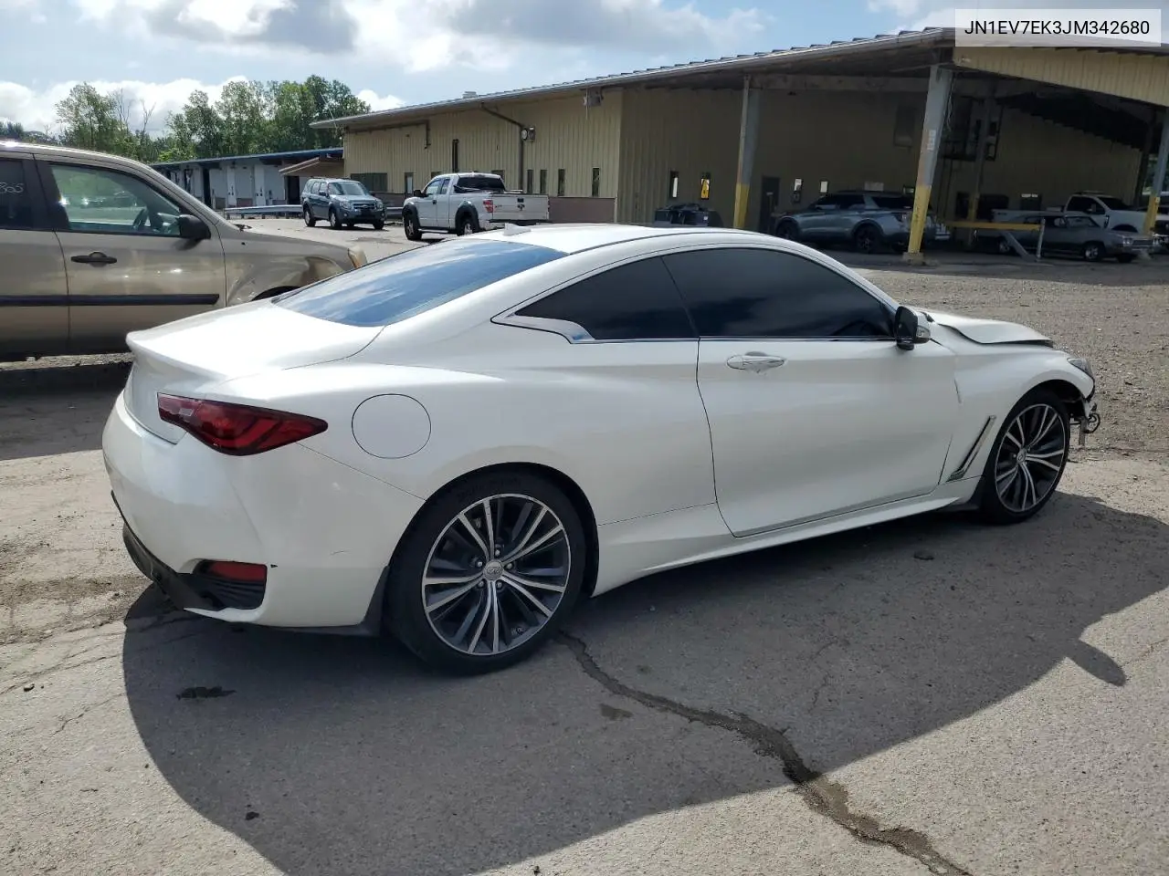 2018 Infiniti Q60 Luxe 300 VIN: JN1EV7EK3JM342680 Lot: 64485785