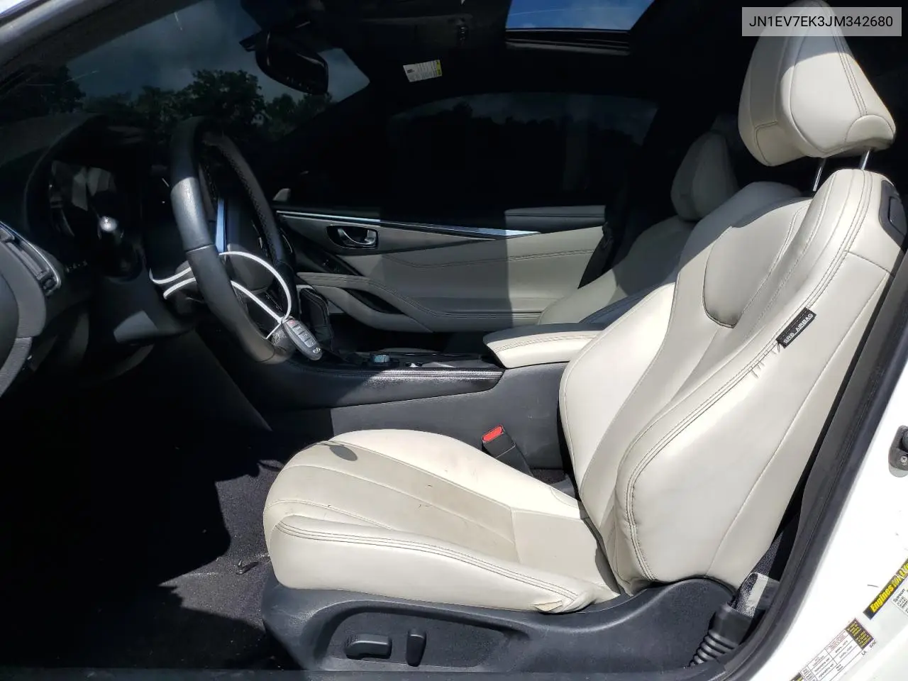 2018 Infiniti Q60 Luxe 300 VIN: JN1EV7EK3JM342680 Lot: 64485785