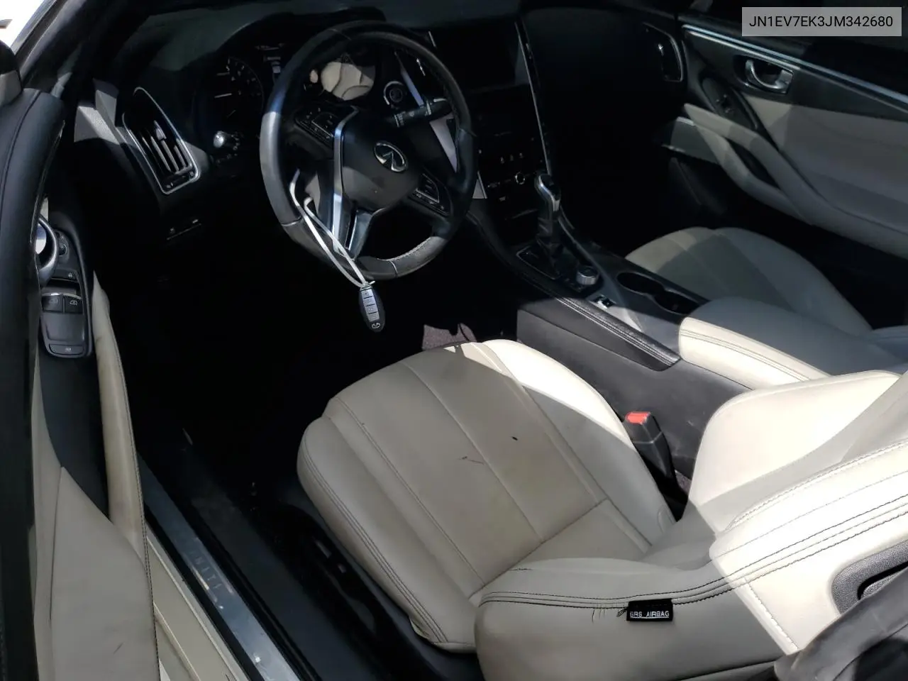 2018 Infiniti Q60 Luxe 300 VIN: JN1EV7EK3JM342680 Lot: 64485785