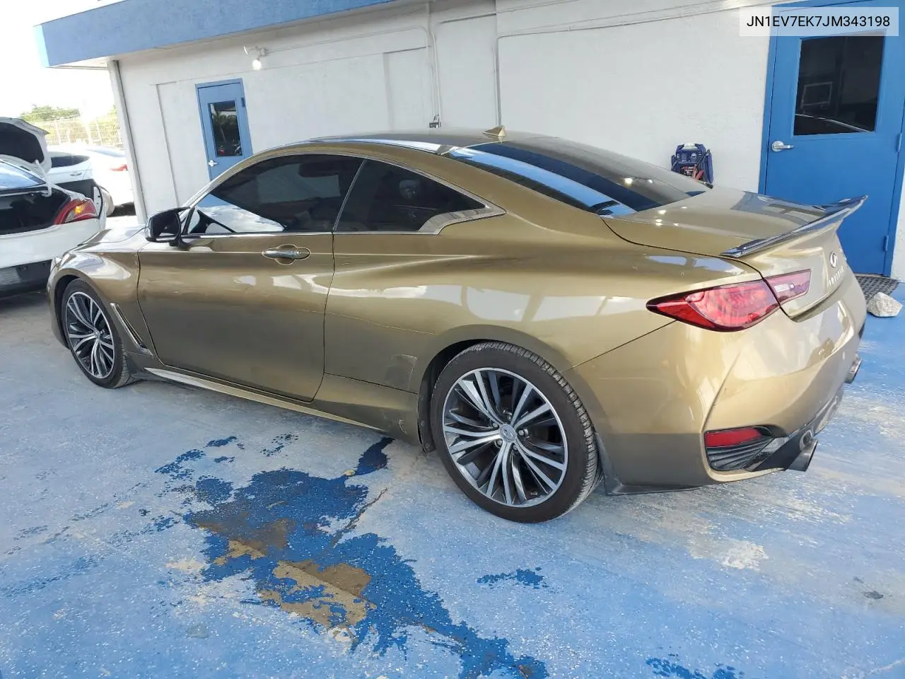 2018 Infiniti Q60 Luxe 300 VIN: JN1EV7EK7JM343198 Lot: 65425765