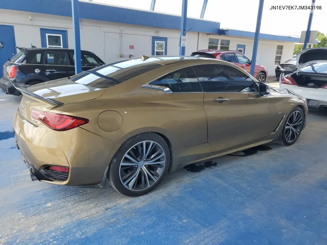 2018 Infiniti Q60 Luxe 300 VIN: JN1EV7EK7JM343198 Lot: 65425765