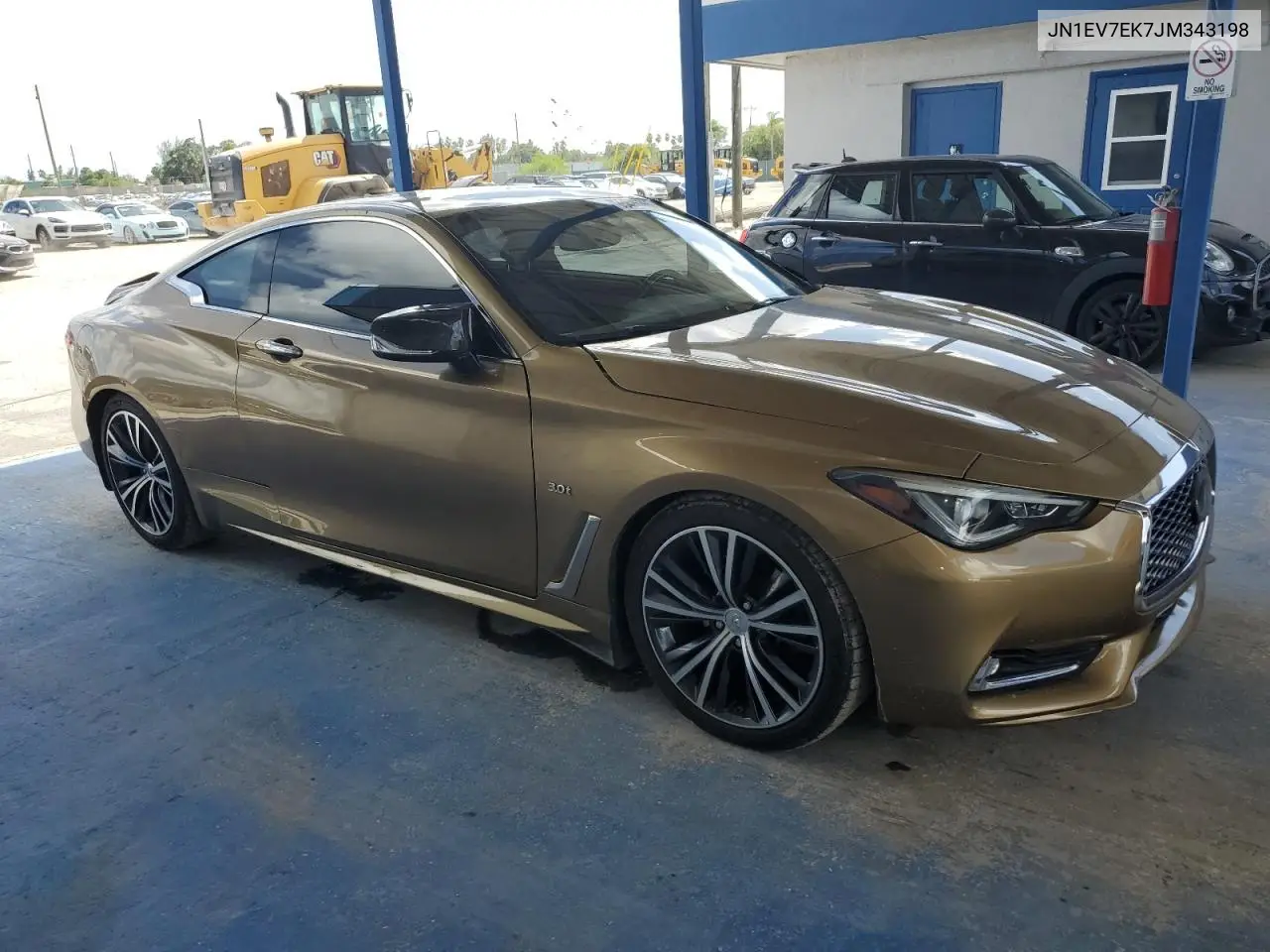 2018 Infiniti Q60 Luxe 300 VIN: JN1EV7EK7JM343198 Lot: 65425765