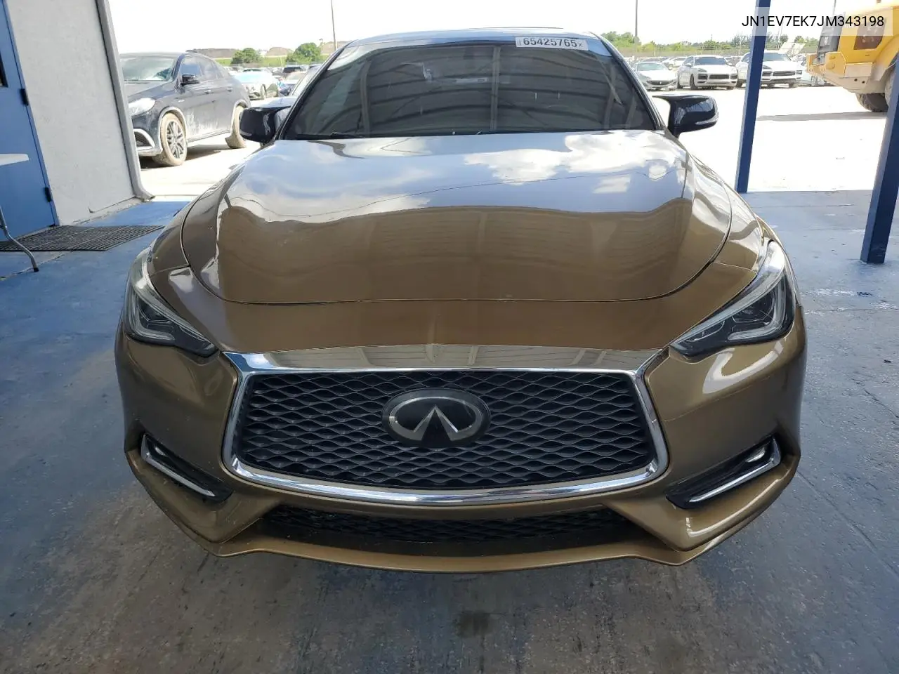 2018 Infiniti Q60 Luxe 300 VIN: JN1EV7EK7JM343198 Lot: 65425765
