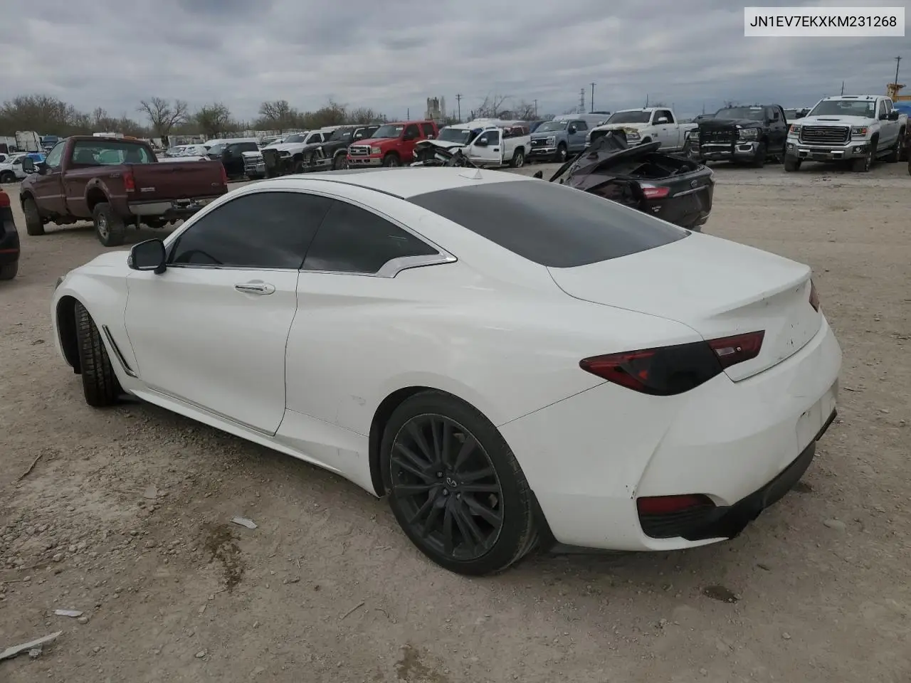 2019 Infiniti Q60 Pure VIN: JN1EV7EKXKM231268 Lot: 48976485