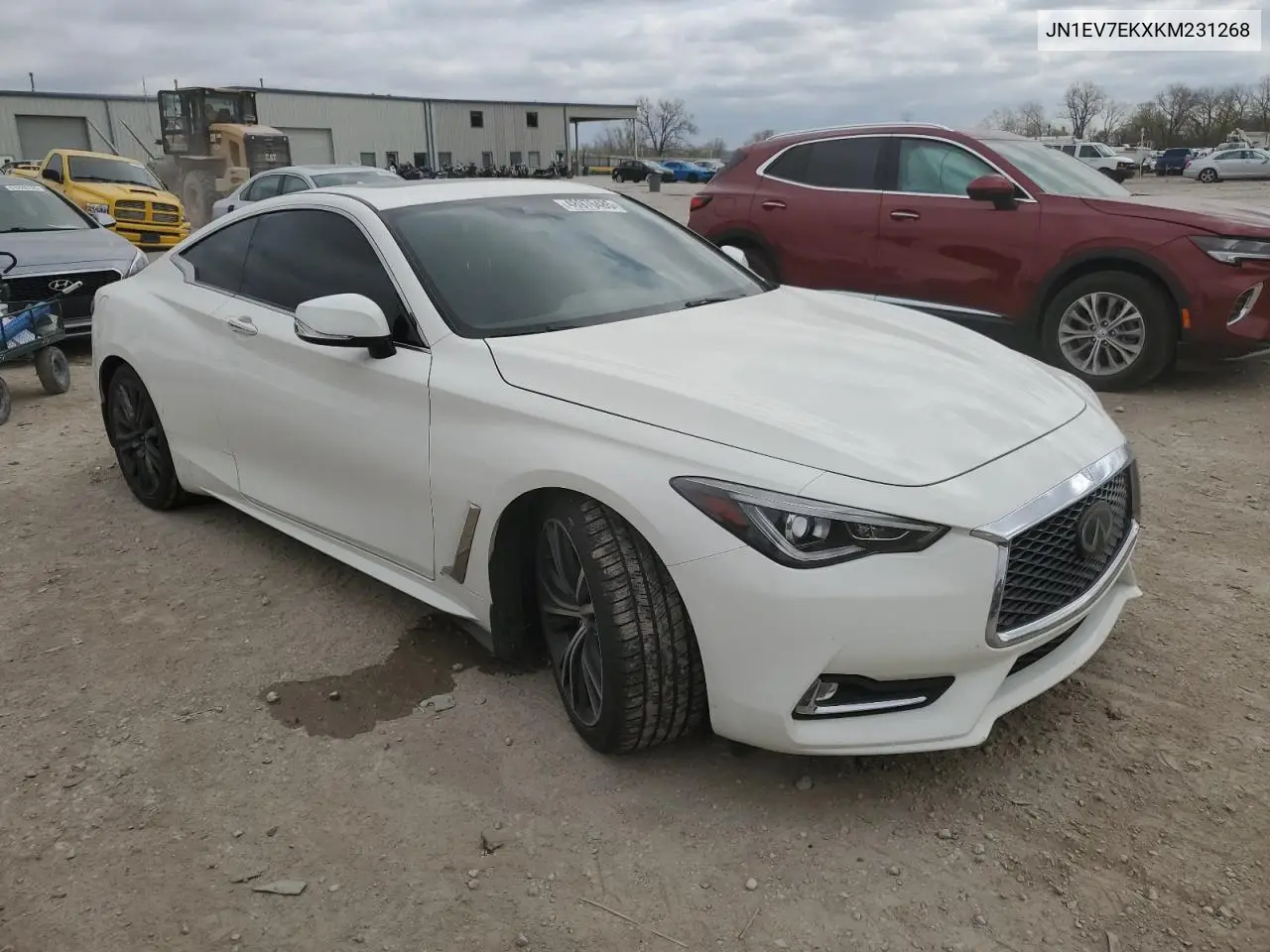 2019 Infiniti Q60 Pure VIN: JN1EV7EKXKM231268 Lot: 48976485
