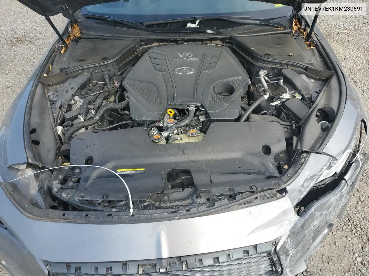 2019 Infiniti Q60 Pure VIN: JN1EV7EK1KM230591 Lot: 56387755