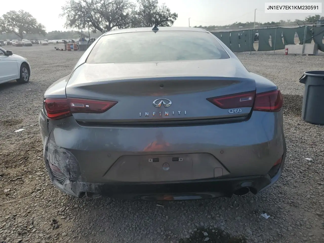 2019 Infiniti Q60 Pure VIN: JN1EV7EK1KM230591 Lot: 56387755