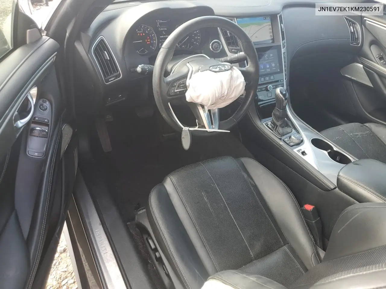 2019 Infiniti Q60 Pure VIN: JN1EV7EK1KM230591 Lot: 56387755