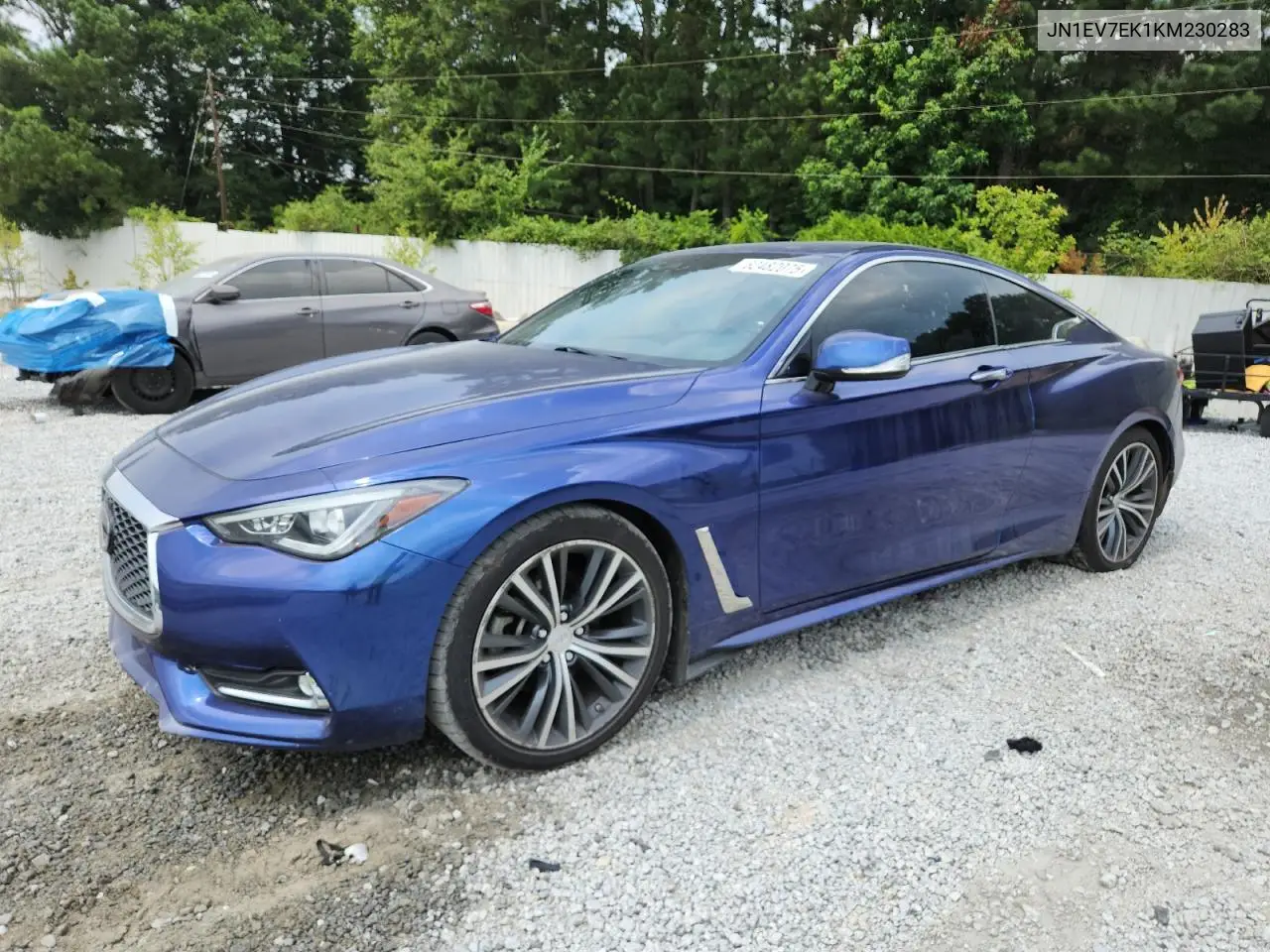 2019 Infiniti Q60 Pure VIN: JN1EV7EK1KM230283 Lot: 62482075