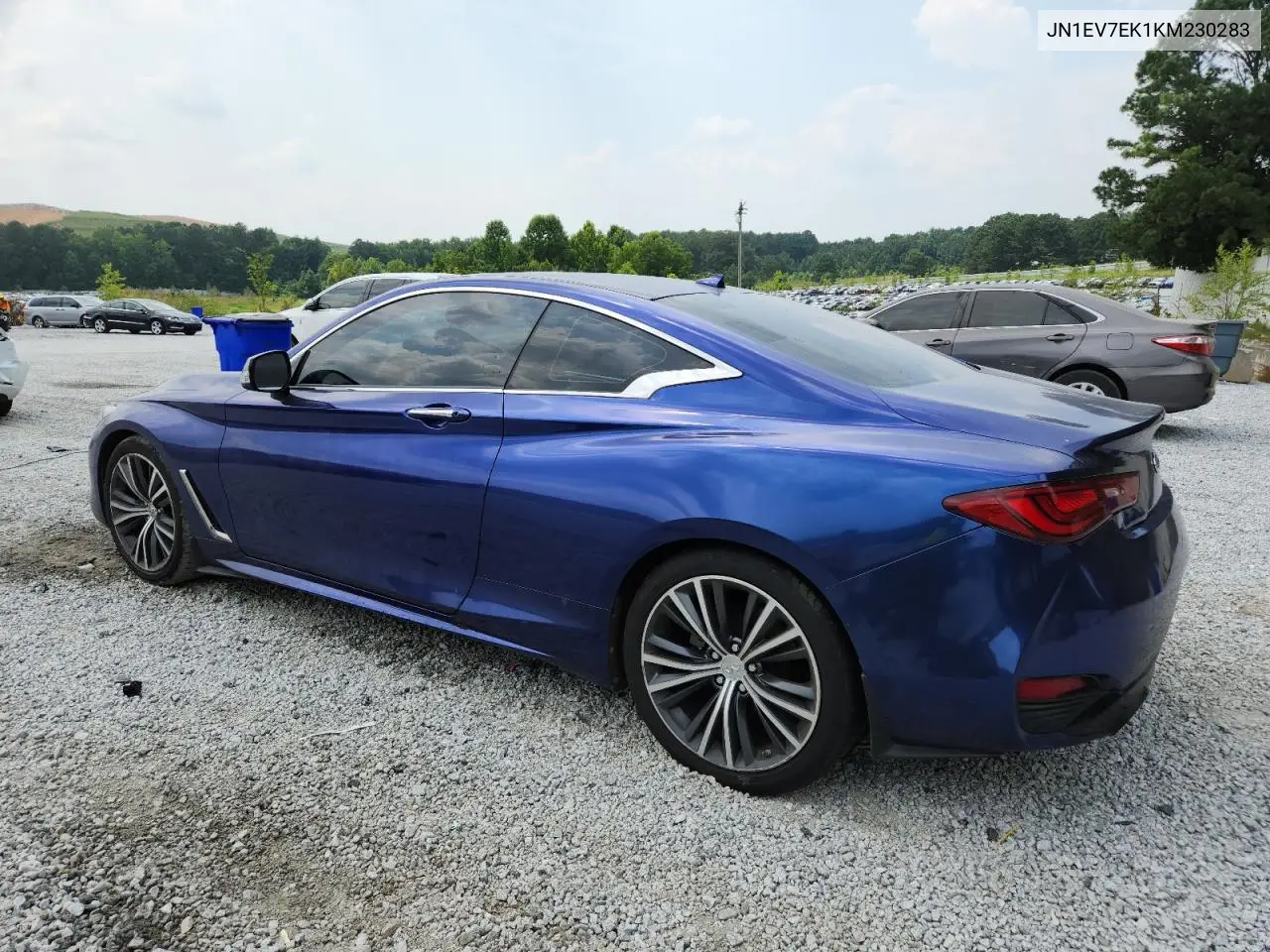 2019 Infiniti Q60 Pure VIN: JN1EV7EK1KM230283 Lot: 62482075