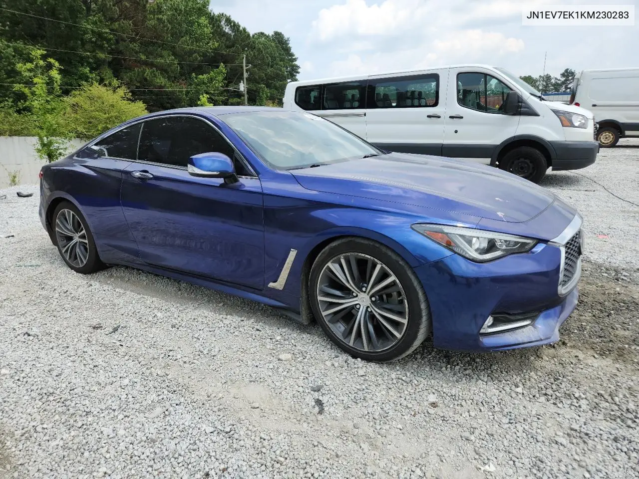 2019 Infiniti Q60 Pure VIN: JN1EV7EK1KM230283 Lot: 62482075