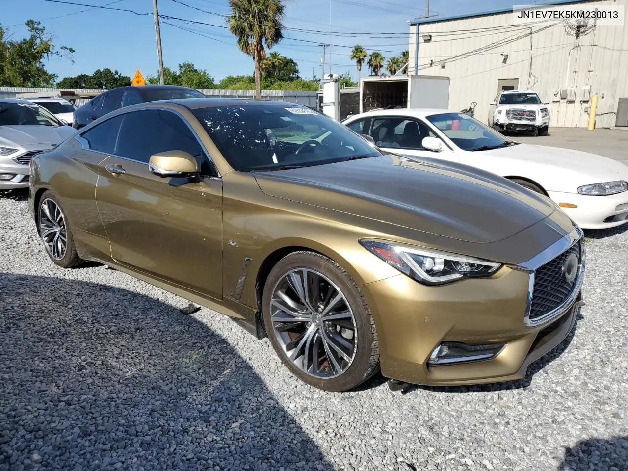 2019 Infiniti Q60 Pure VIN: JN1EV7EK5KM230013 Lot: 62633145