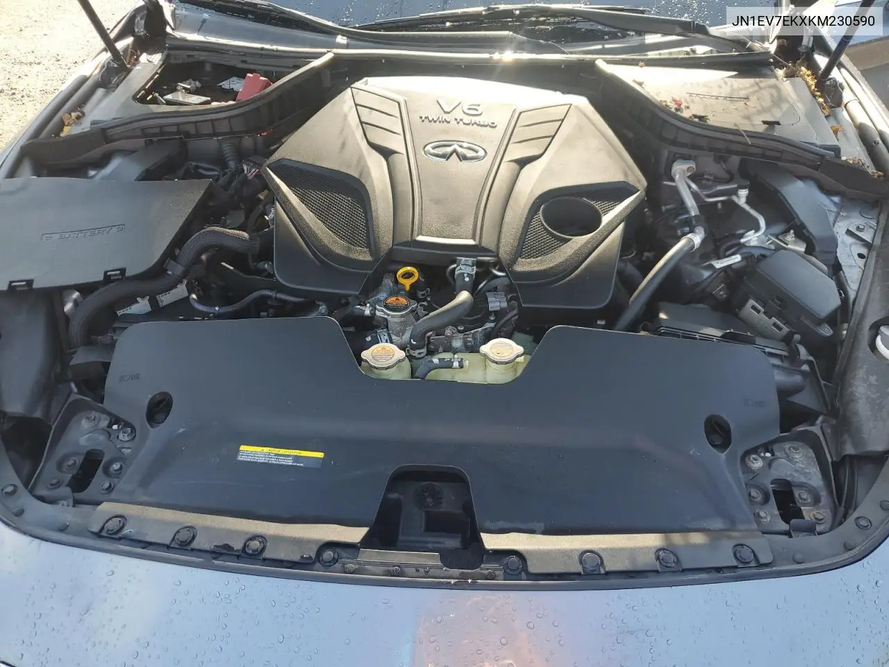 2019 Infiniti Q60 Pure VIN: JN1EV7EKXKM230590 Lot: 64450555