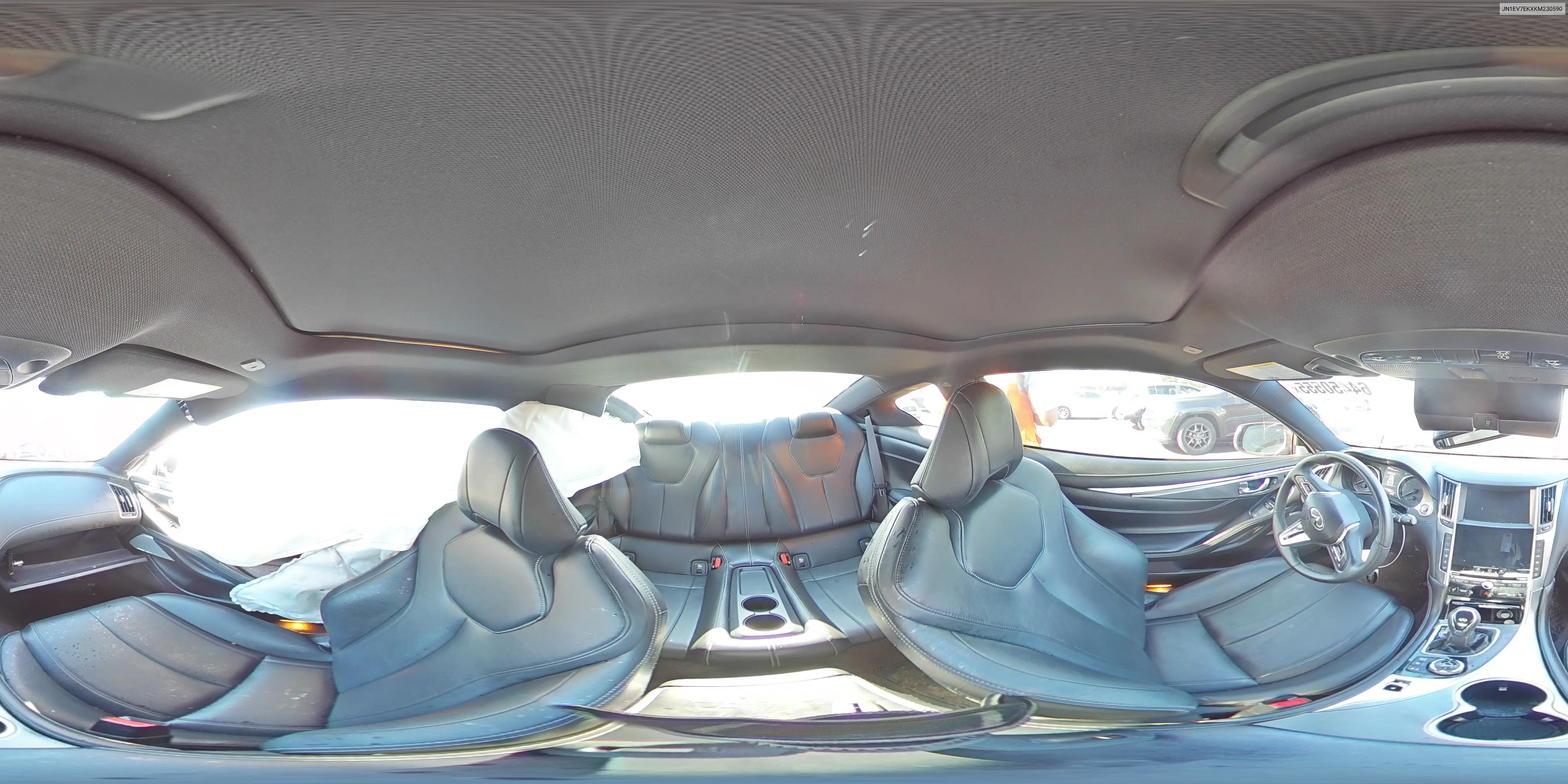 2019 Infiniti Q60 Pure VIN: JN1EV7EKXKM230590 Lot: 64450555
