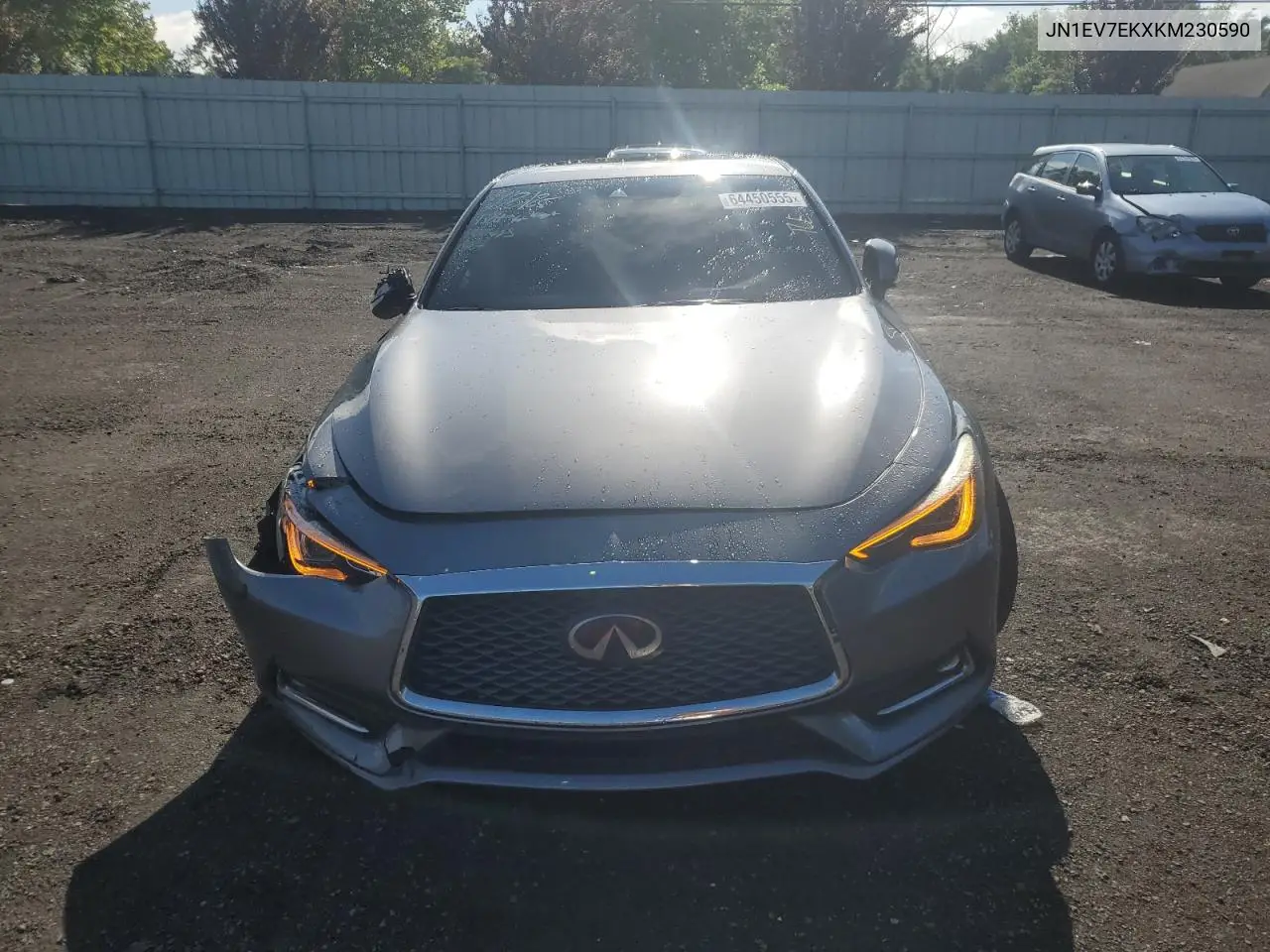 2019 Infiniti Q60 Pure VIN: JN1EV7EKXKM230590 Lot: 64450555