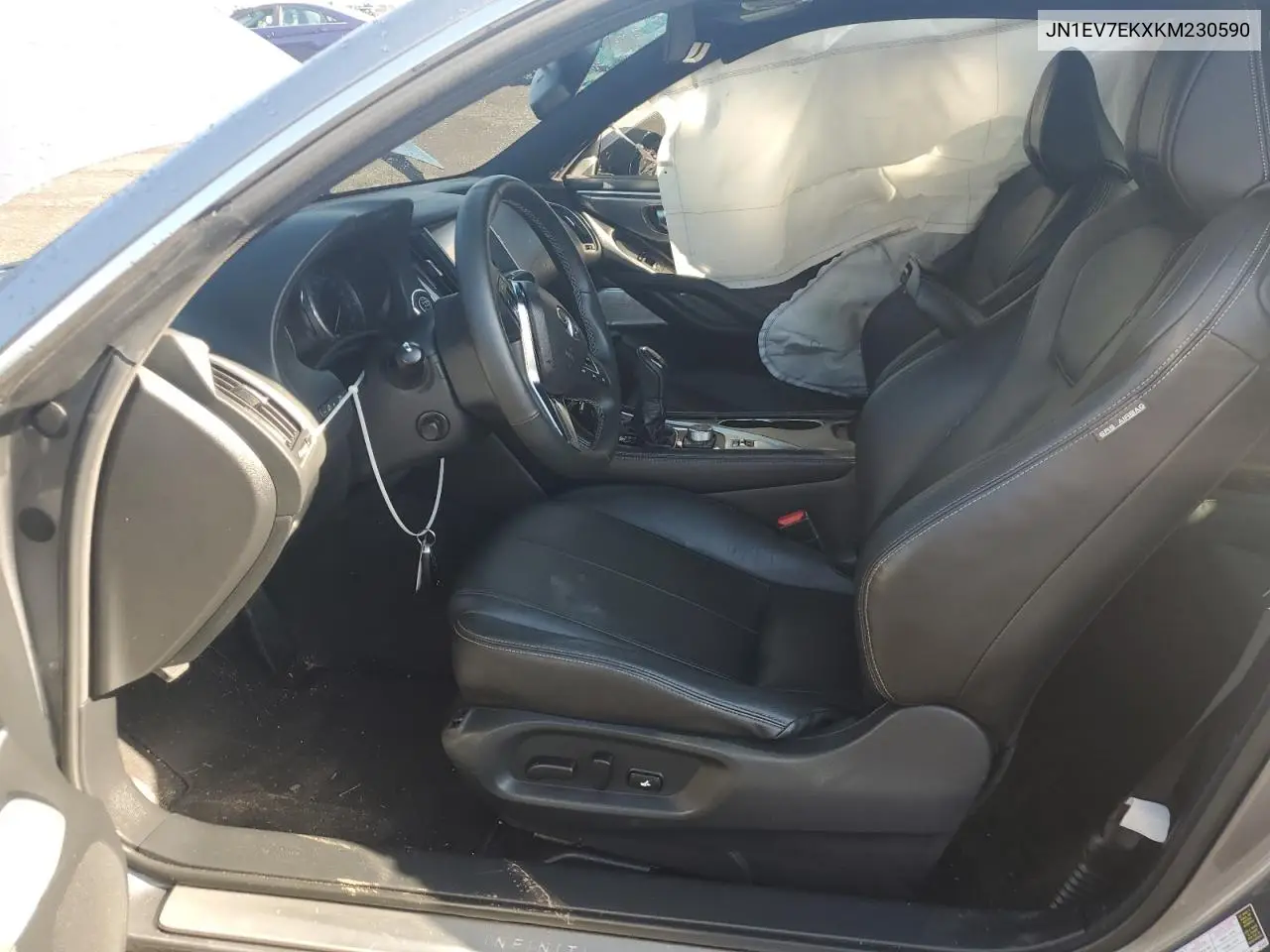 2019 Infiniti Q60 Pure VIN: JN1EV7EKXKM230590 Lot: 64450555