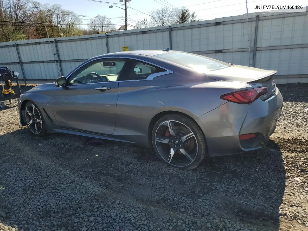2020 Infiniti Q60 Red Sport 400 VIN: JN1FV7EL9LM460426 Lot: 52544305