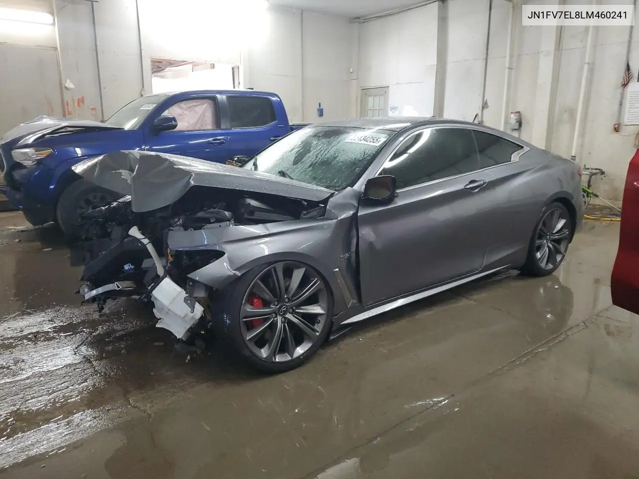 2020 Infiniti Q60 Red Sport 400 VIN: JN1FV7EL8LM460241 Lot: 56134255