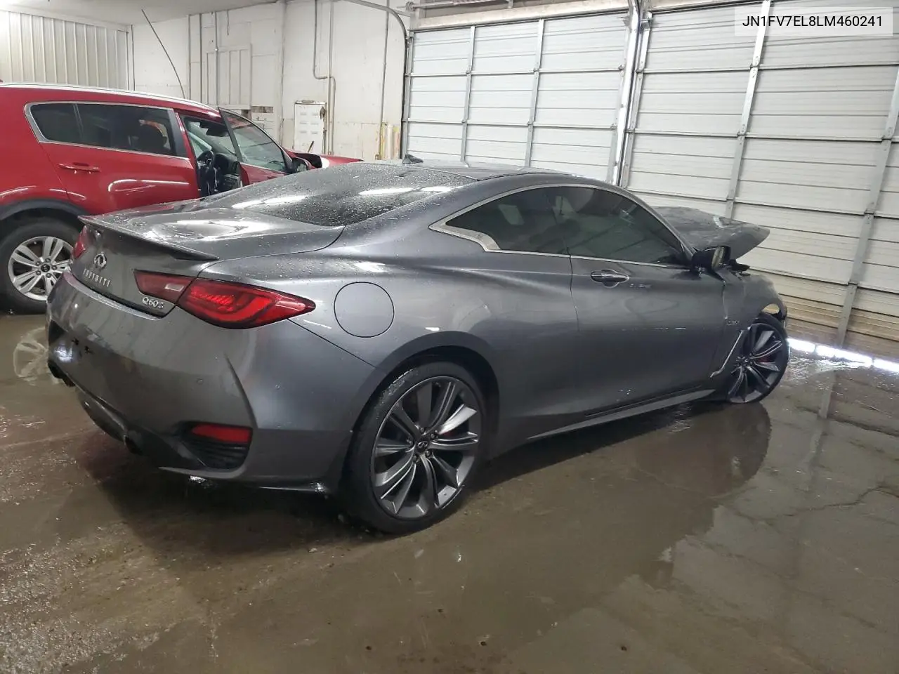 2020 Infiniti Q60 Red Sport 400 VIN: JN1FV7EL8LM460241 Lot: 56134255