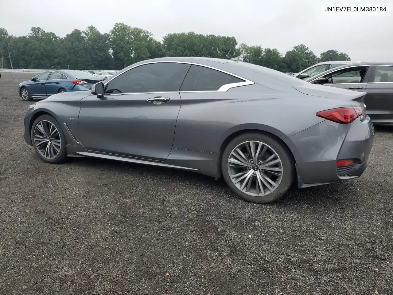 2020 Infiniti Q60 Pure VIN: JN1EV7EL0LM380184 Lot: 60270265