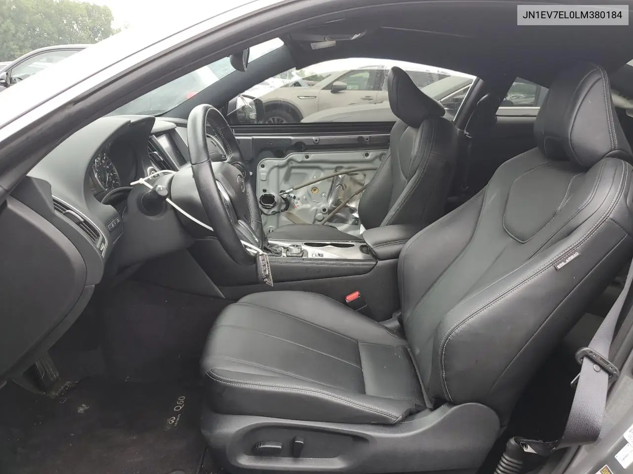 2020 Infiniti Q60 Pure VIN: JN1EV7EL0LM380184 Lot: 60270265