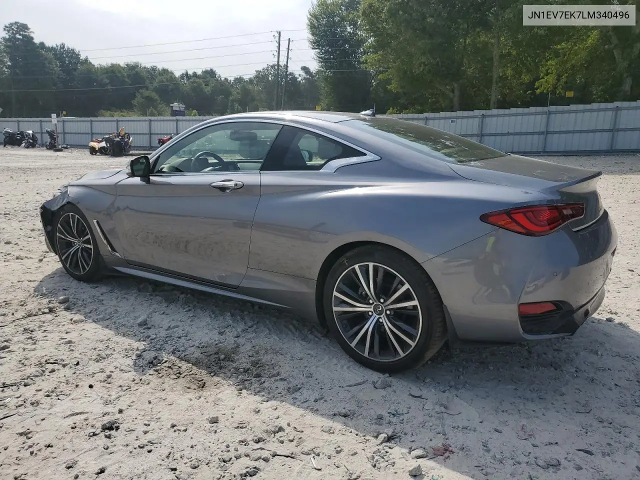 2020 Infiniti Q60 Pure VIN: JN1EV7EK7LM340496 Lot: 62842175