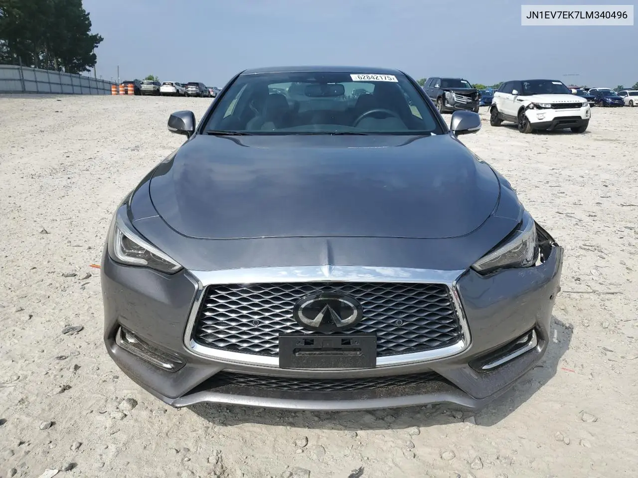2020 Infiniti Q60 Pure VIN: JN1EV7EK7LM340496 Lot: 62842175