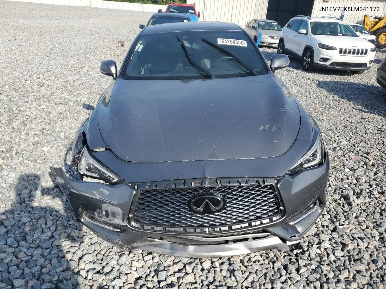 2020 Infiniti Q60 Pure VIN: JN1EV7EK8LM341172 Lot: 64258855
