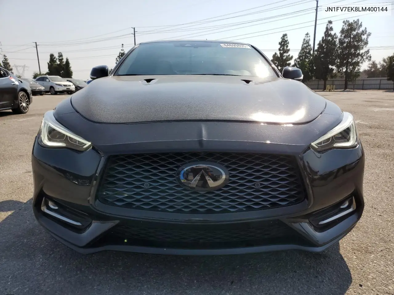 2020 Infiniti Q60 Red Sport 400 VIN: JN1FV7EK8LM400144 Lot: 64699895