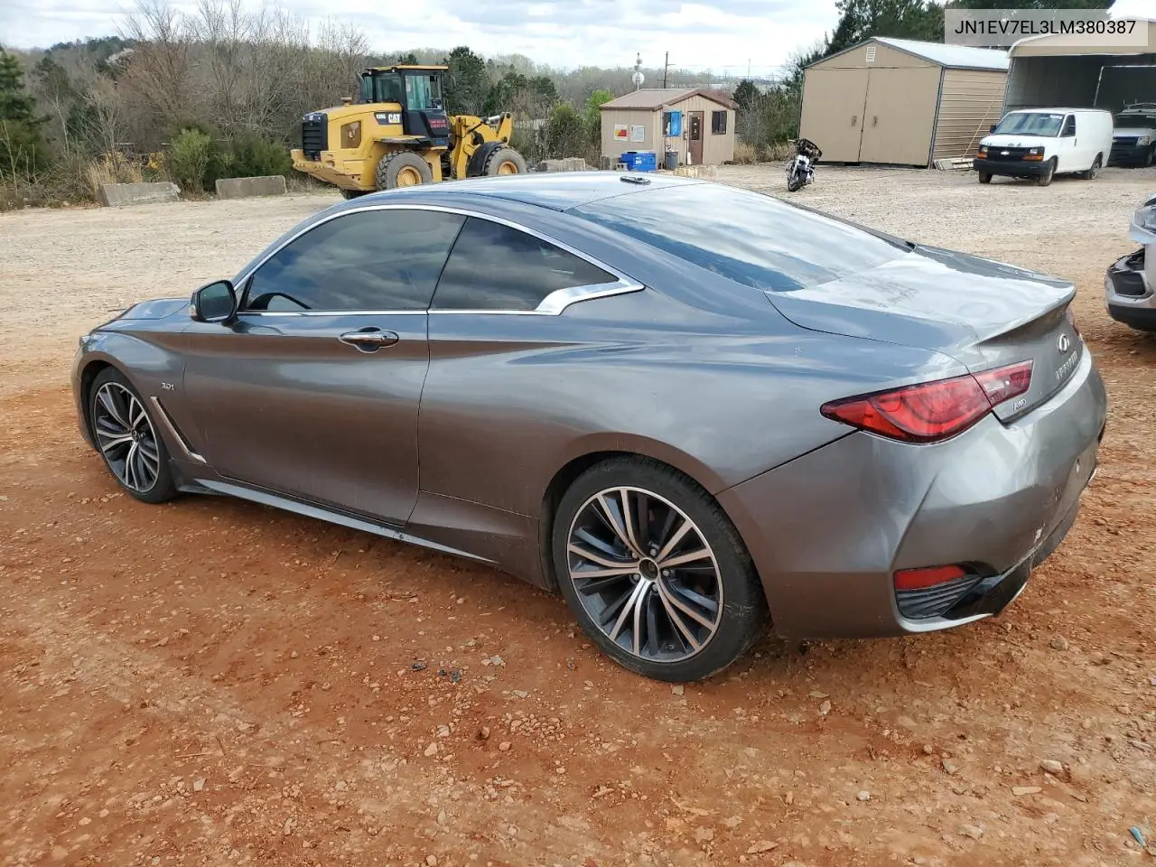 2020 Infiniti Q60 Pure VIN: JN1EV7EL3LM380387 Lot: 68202014