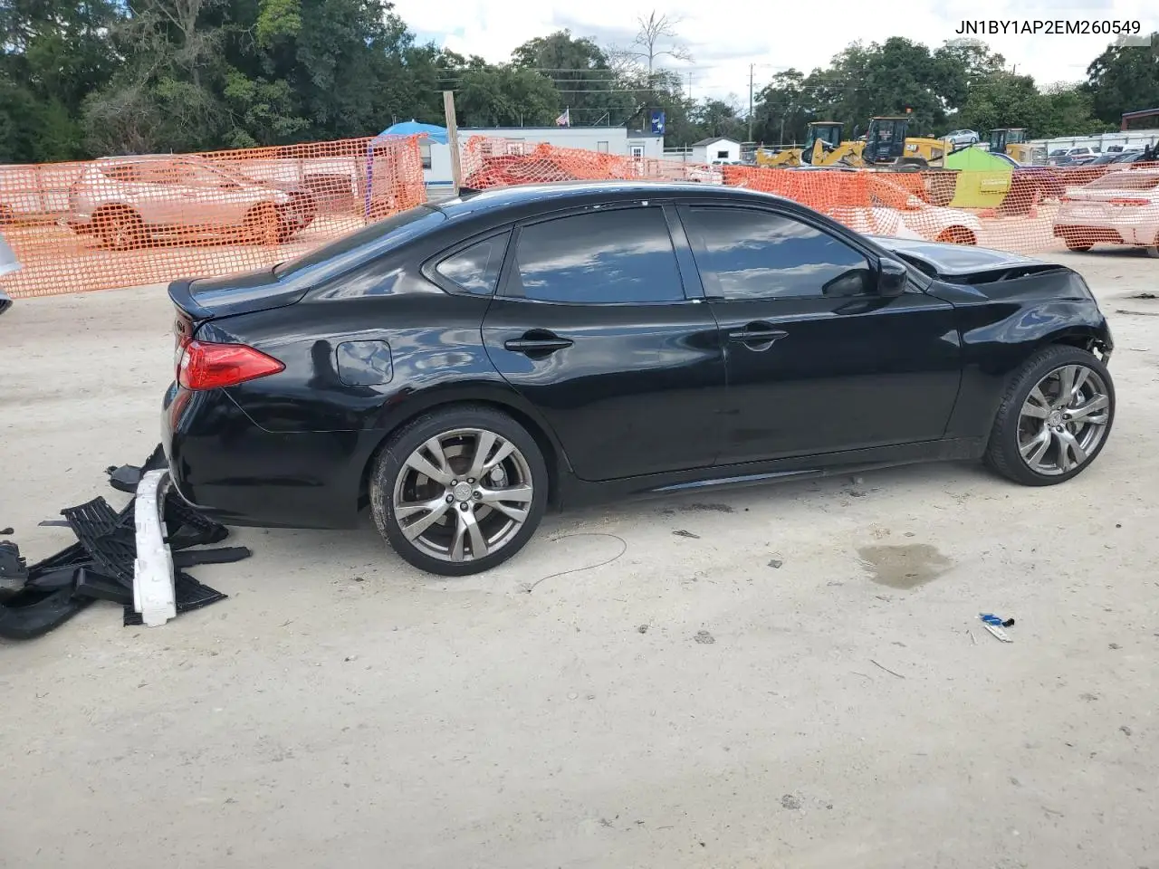 2014 Infiniti Q70 3.7 VIN: JN1BY1AP2EM260549 Lot: 62111725