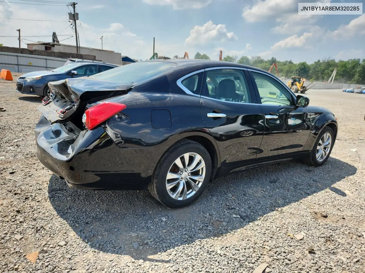 2014 Infiniti Q70 3.7 VIN: JN1BY1AR8EM320285 Lot: 62394805