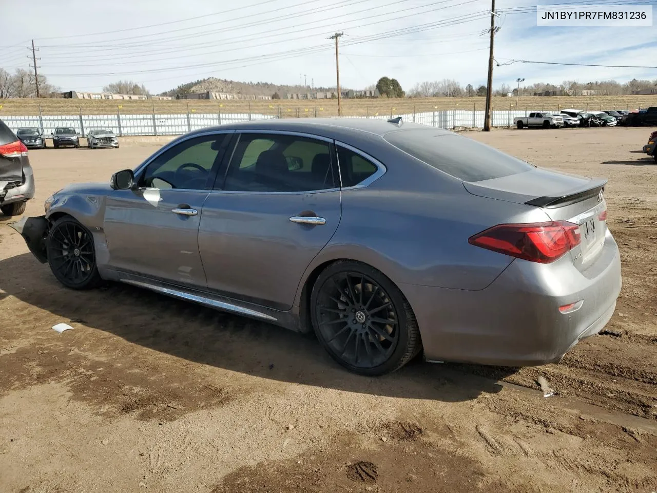 2015 Infiniti Q70L 3.7 VIN: JN1BY1PR7FM831236 Lot: 43852855