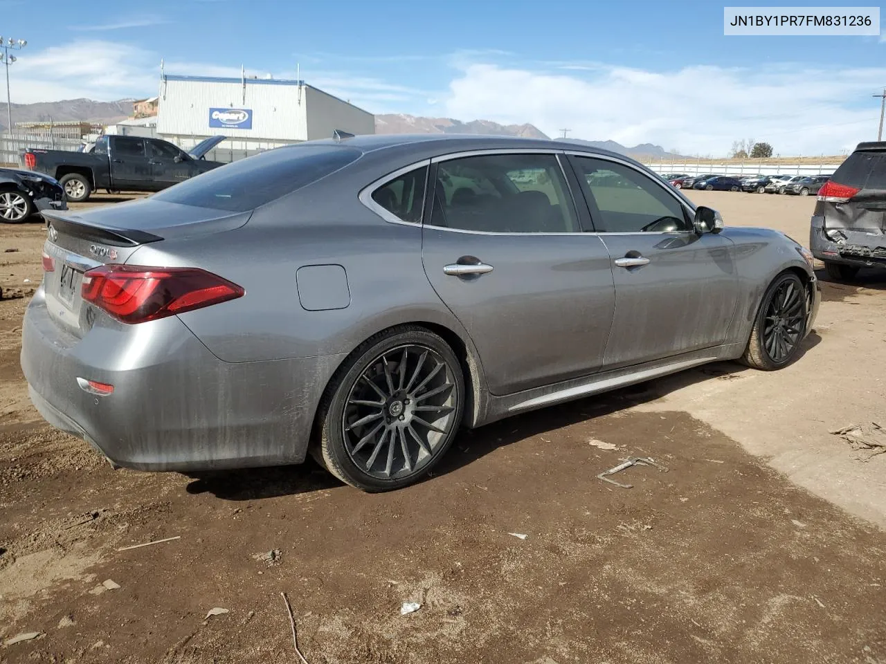 2015 Infiniti Q70L 3.7 VIN: JN1BY1PR7FM831236 Lot: 43852855