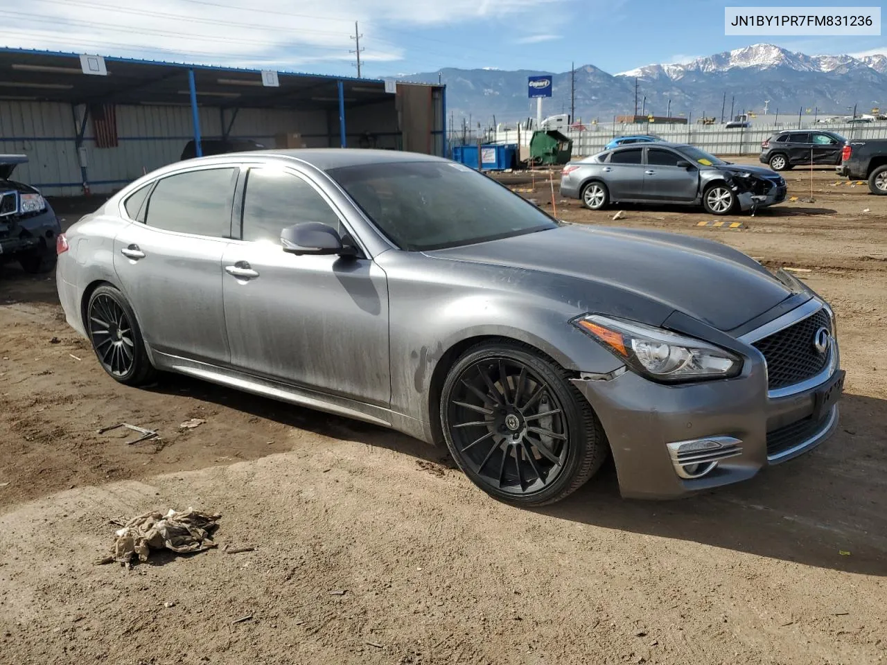 2015 Infiniti Q70L 3.7 VIN: JN1BY1PR7FM831236 Lot: 43852855