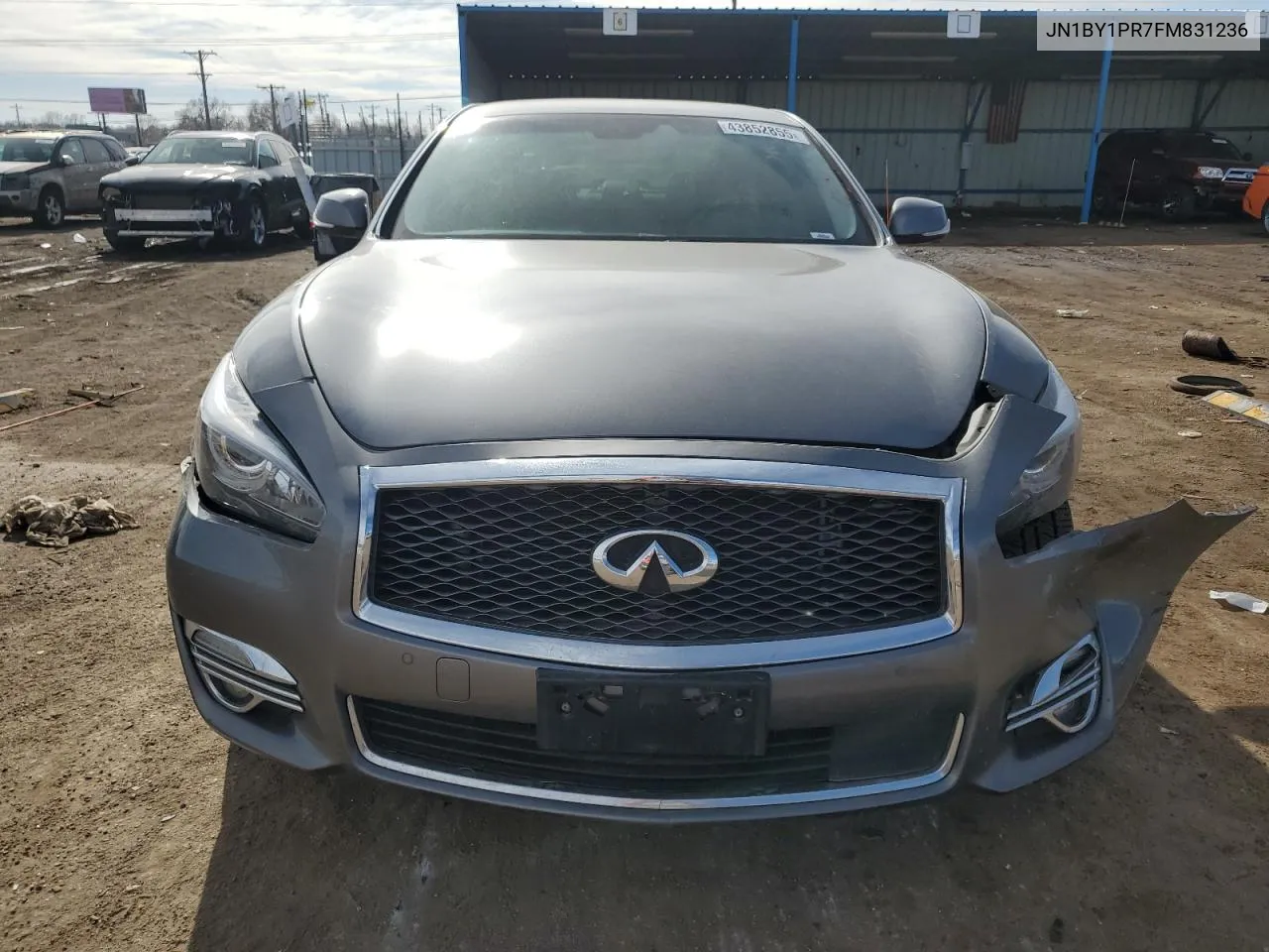 2015 Infiniti Q70L 3.7 VIN: JN1BY1PR7FM831236 Lot: 43852855