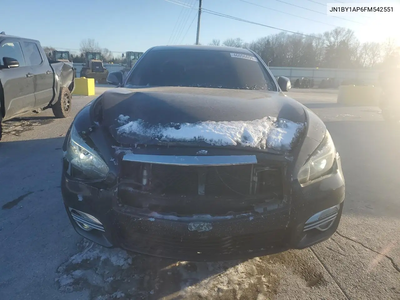 2015 Infiniti Q70 3.7 VIN: JN1BY1AP6FM542551 Lot: 46096695