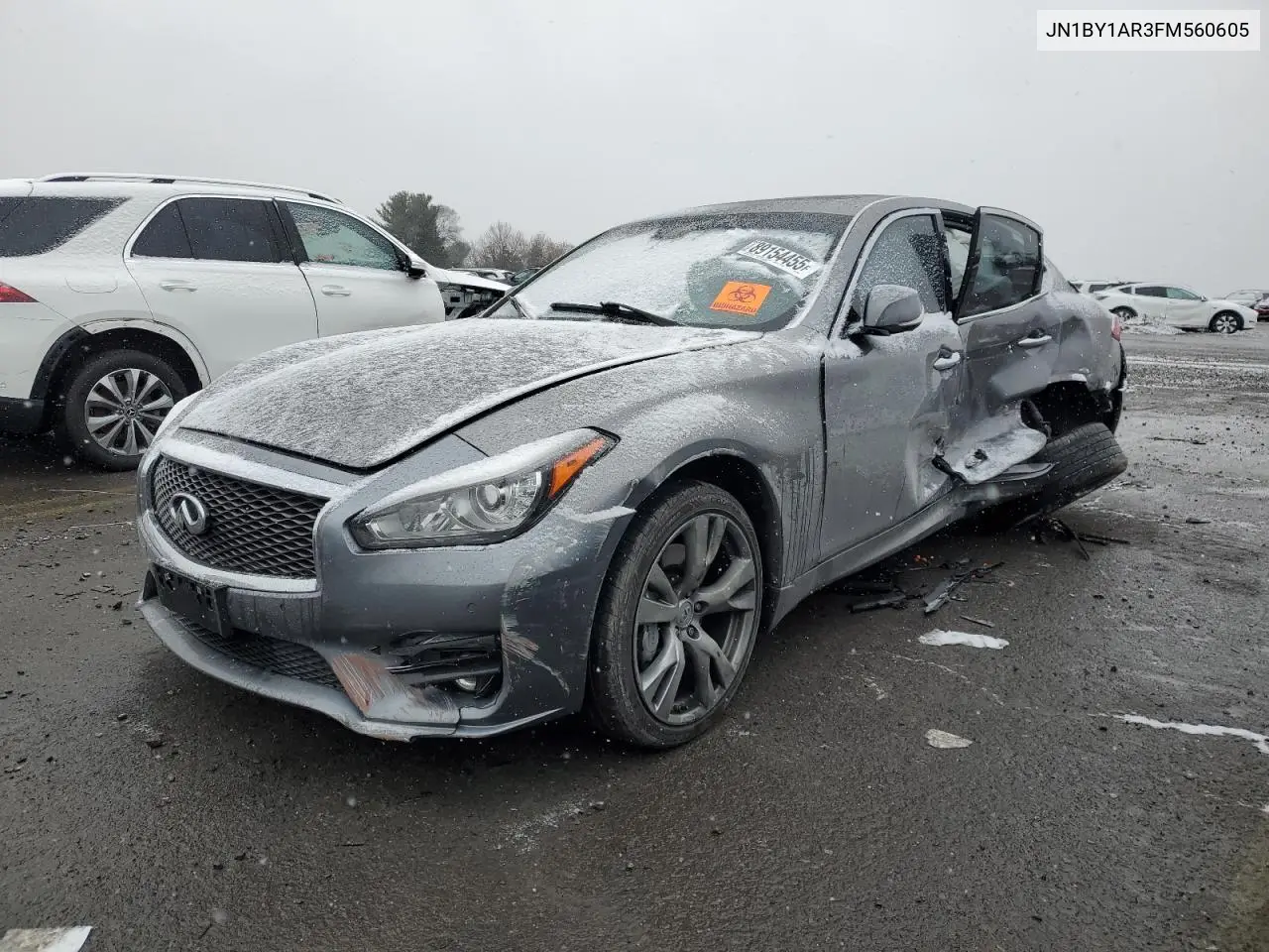 2015 Infiniti Q70 3.7 VIN: JN1BY1AR3FM560605 Lot: 51910105