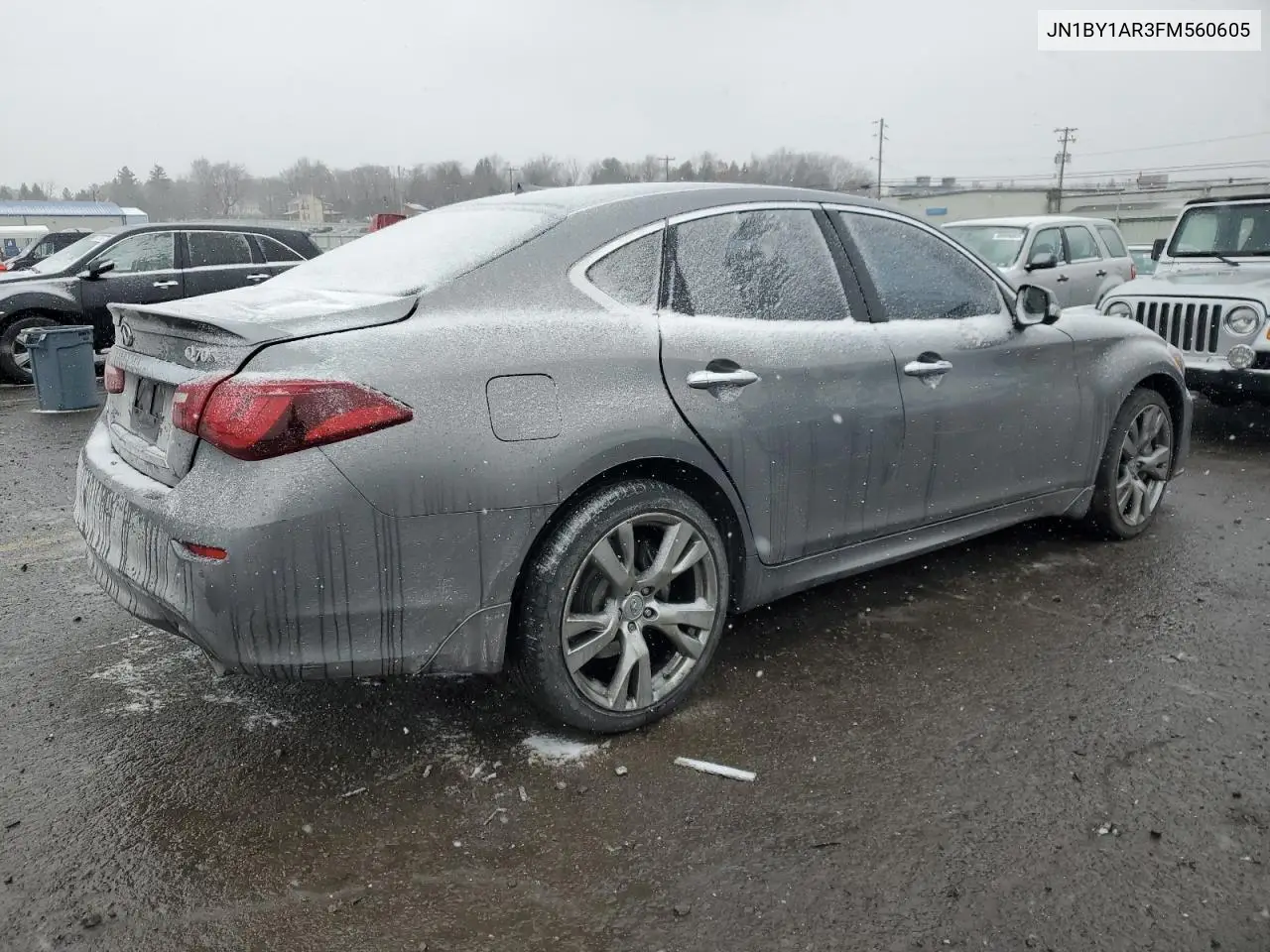 2015 Infiniti Q70 3.7 VIN: JN1BY1AR3FM560605 Lot: 51910105
