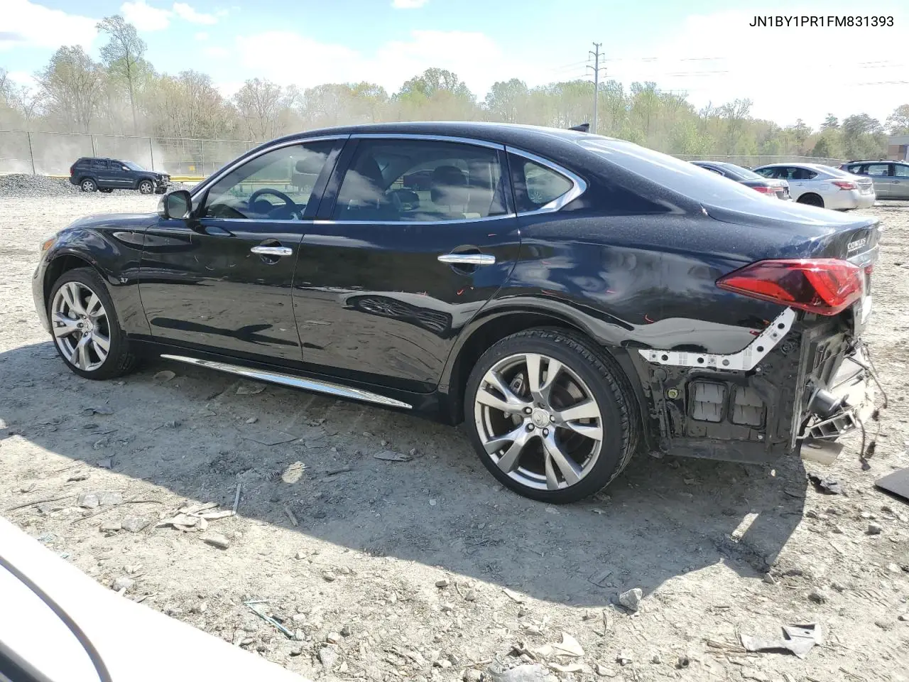 2015 Infiniti Q70L 3.7 VIN: JN1BY1PR1FM831393 Lot: 53310175